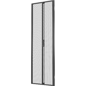 Vertiv Liebert VRA6007 48U x 600mm Wide Split Perforated Doors Black