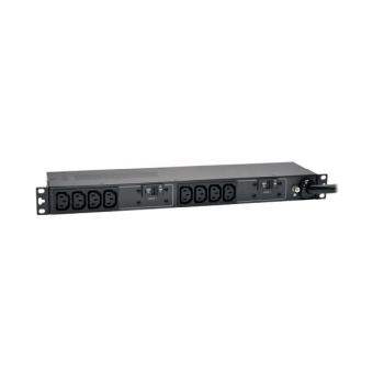 Tripp Lite 7.4kW Single-Phase 230V Basic PDU, 10 C13 Outlets, 1U Rack-Mount